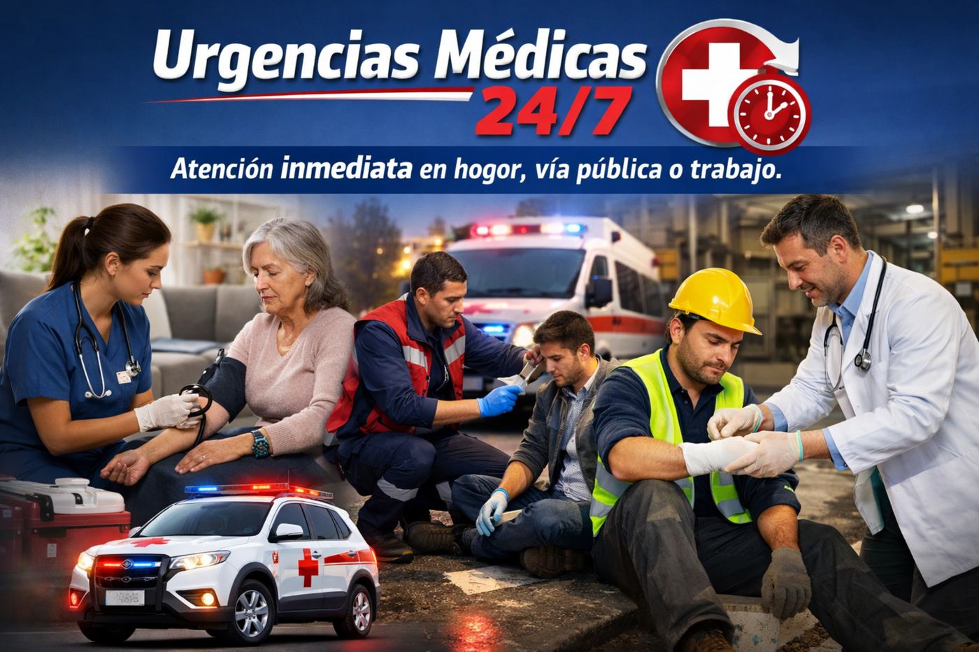 Urgencias médicas 24/7